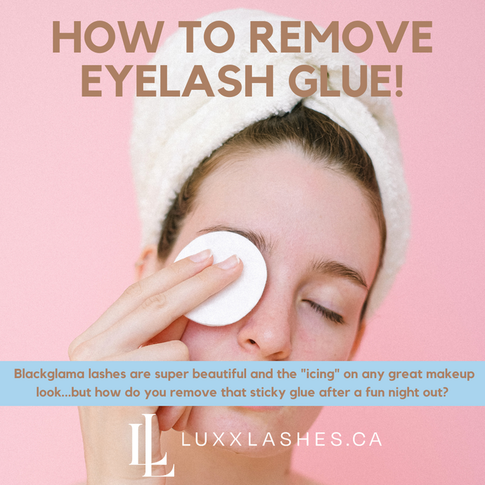 HOW TO REMOVE EYELASH GLUE