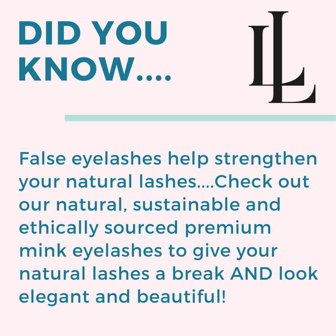BLACKGLAMA FALSE EYELASHES HELP STRENGTHEN YOUR NATURAL LASHES!